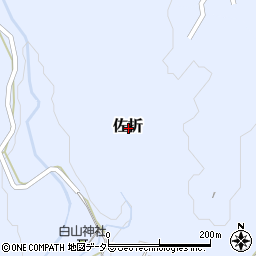 静岡県富士宮市佐折周辺の地図