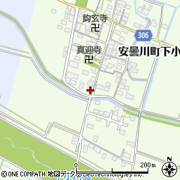 滋賀県高島市安曇川町下小川368周辺の地図