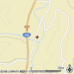 長野県下伊那郡平谷村1251周辺の地図