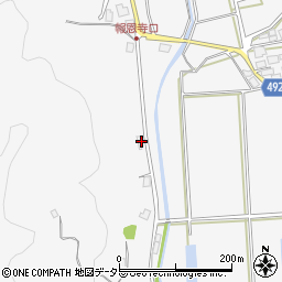 京都府福知山市私市立石周辺の地図