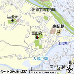 冨田院周辺の地図