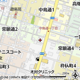 愛知県一宮市松降通8丁目26周辺の地図