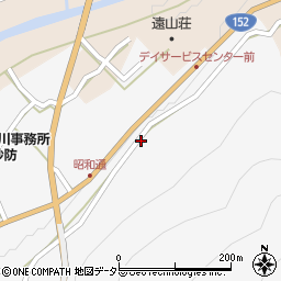 長野県飯田市南信濃八重河内51周辺の地図