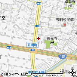 愛知県江南市五明町当光地350周辺の地図