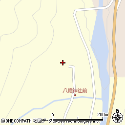 滋賀県高島市朽木村井977周辺の地図