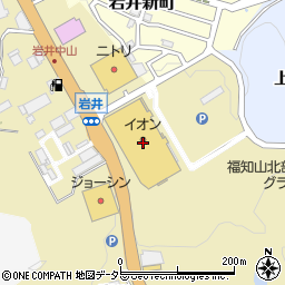 イオン福知山店周辺の地図