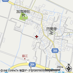 滋賀県高島市安曇川町四津川468周辺の地図