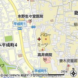 岐阜県土岐市妻木町1668周辺の地図