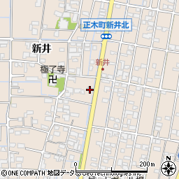 岐阜県羽島市正木町新井643-2周辺の地図