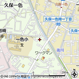 愛知県小牧市久保一色3333-2周辺の地図