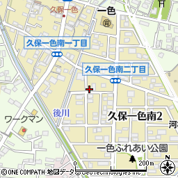 愛知県小牧市久保一色南2丁目126周辺の地図