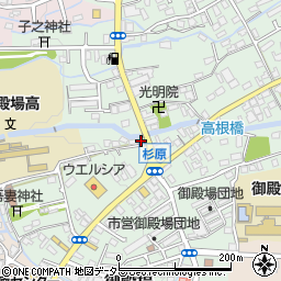 天野菓子店周辺の地図