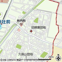 愛知県小牧市久保一色237-127周辺の地図