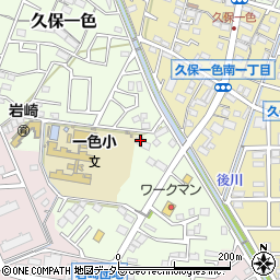 愛知県小牧市久保一色3336周辺の地図