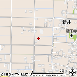 岐阜県羽島市正木町新井663周辺の地図