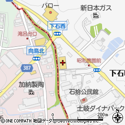 コメリハード＆グリーン土岐下石店周辺の地図