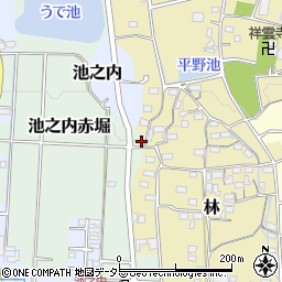 愛知県小牧市池之内赤堀102周辺の地図