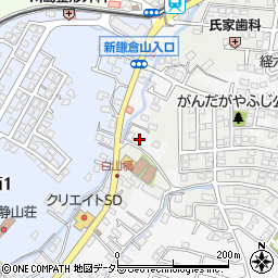 神奈川県鎌倉市津1081周辺の地図