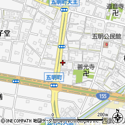 愛知県江南市五明町当光地347周辺の地図