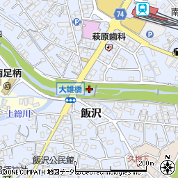大雄橋周辺の地図