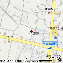 岐阜県羽島市竹鼻町狐穴1018周辺の地図