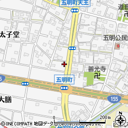 愛知県江南市五明町当光地333周辺の地図