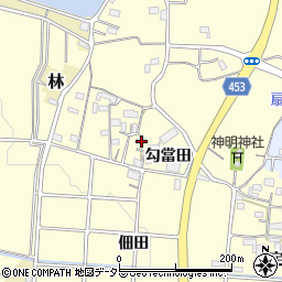 愛知県小牧市野口勾當田2561周辺の地図