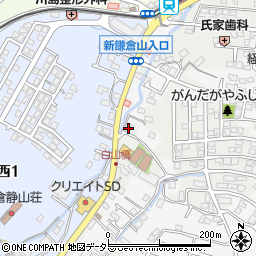 神奈川県鎌倉市津1082周辺の地図