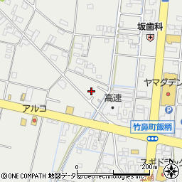 岐阜県羽島市竹鼻町狐穴1017-1周辺の地図