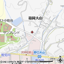 愛知県小牧市大山350周辺の地図