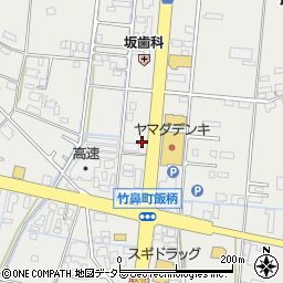 岐阜県羽島市竹鼻町飯柄117-4周辺の地図