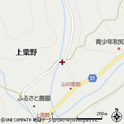 京都府船井郡京丹波町上粟野フケ周辺の地図