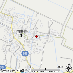 滋賀県高島市安曇川町四津川610周辺の地図