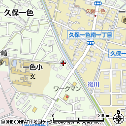 愛知県小牧市久保一色3330周辺の地図