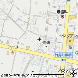 岐阜県羽島市竹鼻町狐穴1018-7周辺の地図