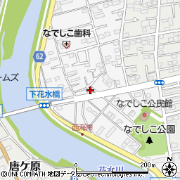 神奈川県平塚市撫子原7-29周辺の地図