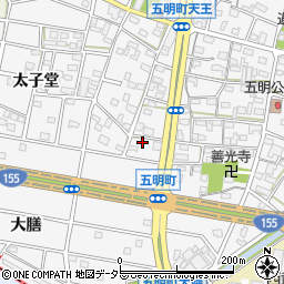愛知県江南市五明町当光地331周辺の地図