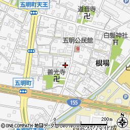 愛知県江南市五明町当光地309周辺の地図