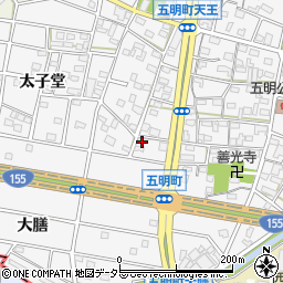 愛知県江南市五明町当光地327周辺の地図