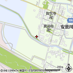 滋賀県高島市安曇川町下小川455周辺の地図