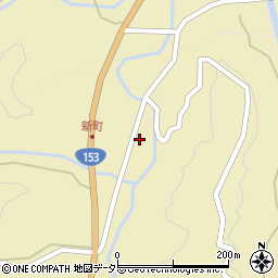 長野県下伊那郡平谷村1299周辺の地図