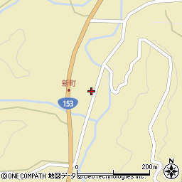 長野県下伊那郡平谷村1258周辺の地図