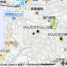 神奈川県鎌倉市津1038周辺の地図