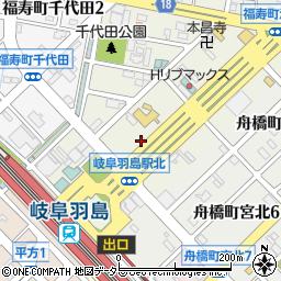 日産レンタカー岐阜羽島新幹線駅前店周辺の地図