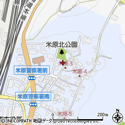 滋賀県米原市米原1130周辺の地図