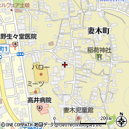 岐阜県土岐市妻木町1747-6周辺の地図