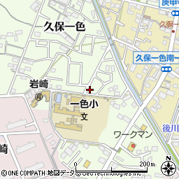 愛知県小牧市久保一色3321-1周辺の地図