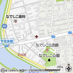 神奈川県平塚市撫子原7-17周辺の地図