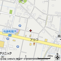 岐阜県羽島市竹鼻町狐穴479-3周辺の地図