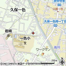 愛知県小牧市久保一色3325周辺の地図